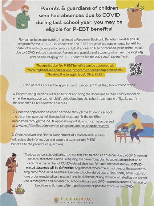 P-EBT Benefits